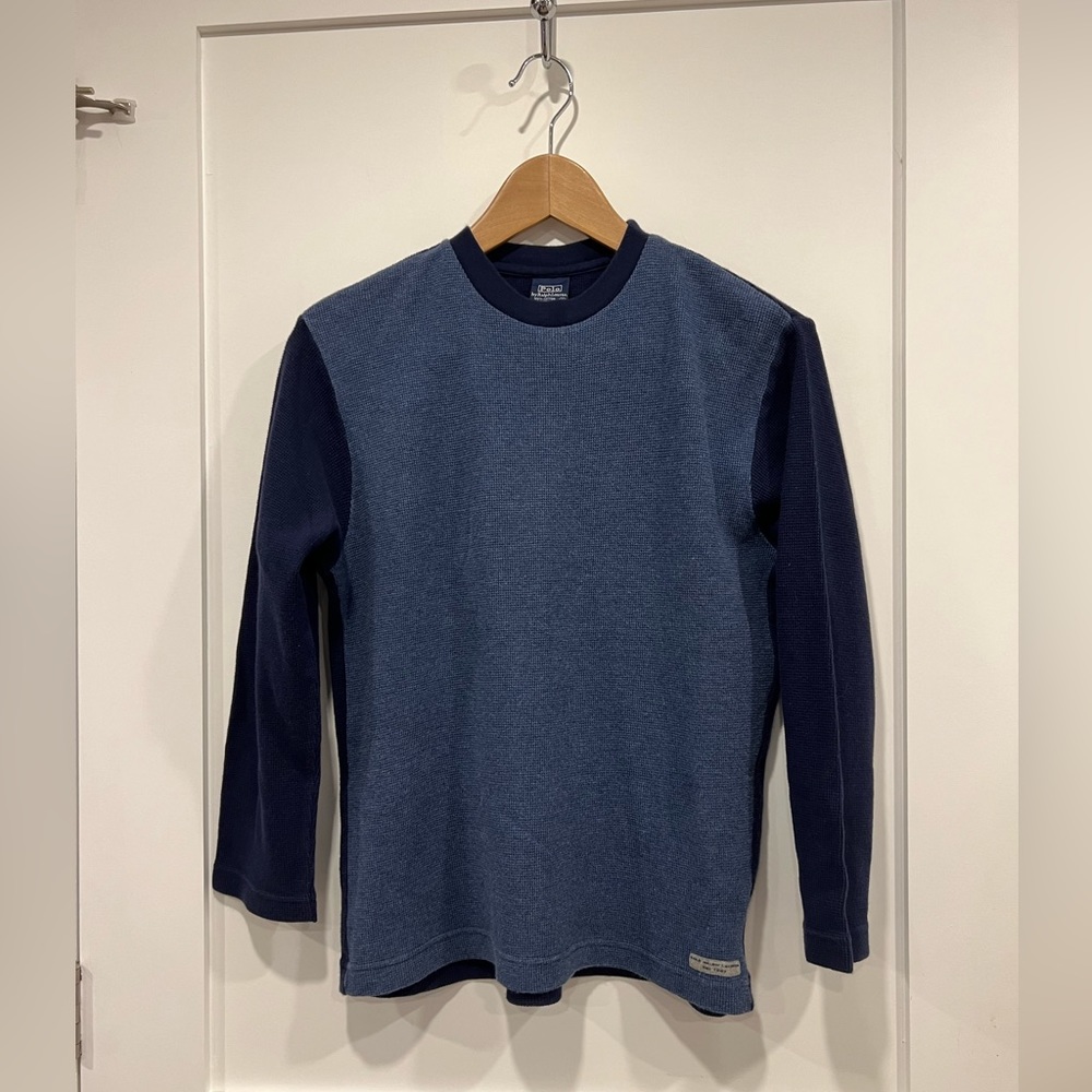 Ralph Lauren Polo, boy’s long sleeve waffle top